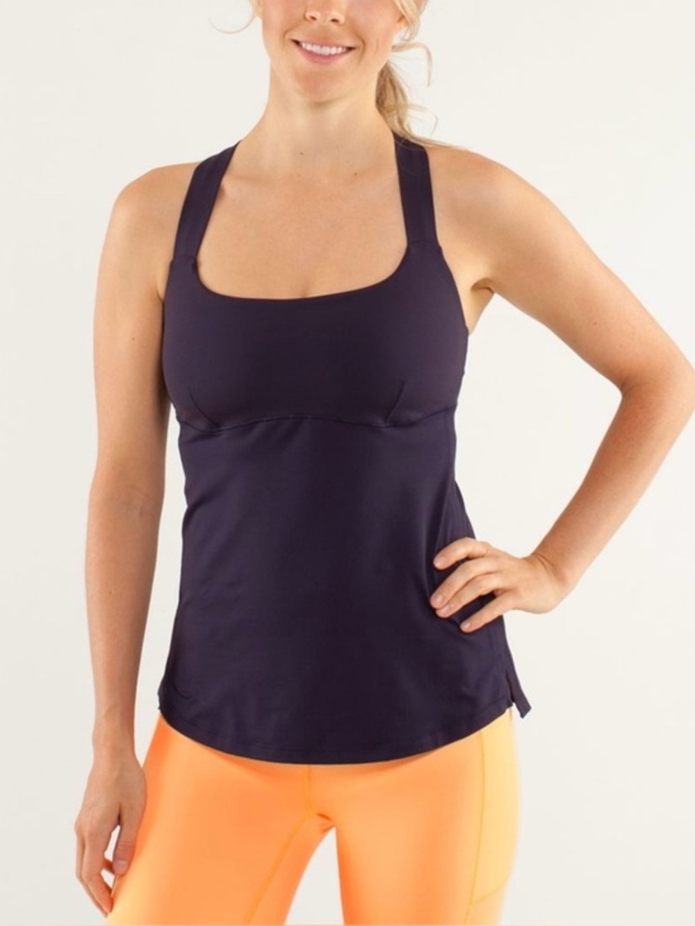 NWT Lululemon Top Speed Tank Black Swan Size 4
